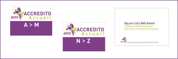 Cavalieri accredito e relatori