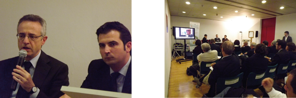 Foto dell'evento: Mario Catania, Claudio Sacchetto, Paolo De Castro in videoconferenza