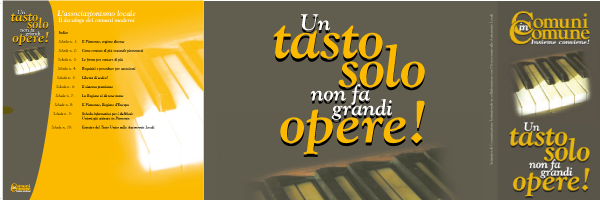 Brochure a schede sull'associazionismo locale