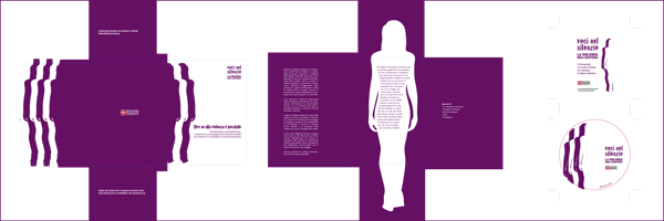 Confezione KIT bianca e volta, label e cover DVD