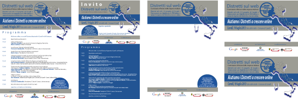 Programma, Invito, Intestata, Slide, Banner - Distretti sul web