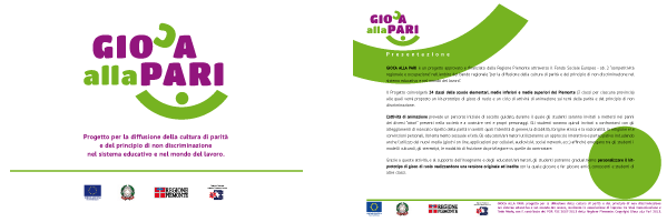 Gioca alla Pari - documento di presentazione del progetto alle scuole