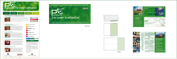 Studio del portale e del leaflet
