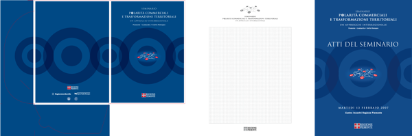 Strumenti congressuali: cartellina, blocco notes, attestato