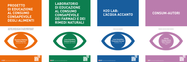 Pannelli di identificazione dei laboratori