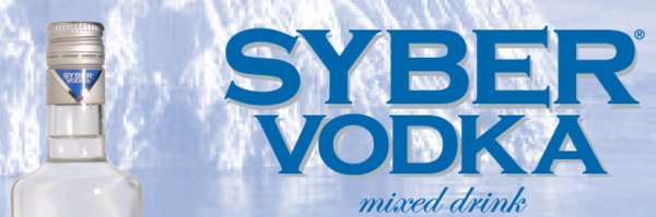 Logotipo e immagine Syber Vodka