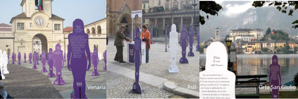 Voci nel silenzio a Venaria, Asti, Orta San Giulio