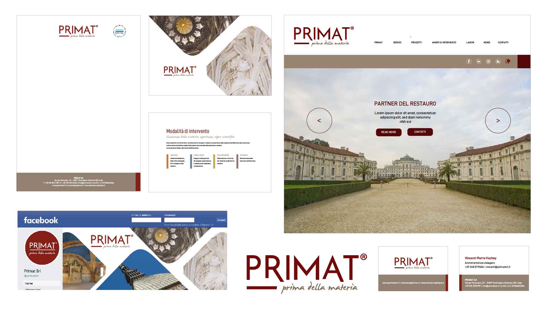 tavola corporate identity Primat