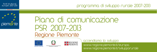 Piano di comunicazione PSR 2007-2013 Regione Piemonte